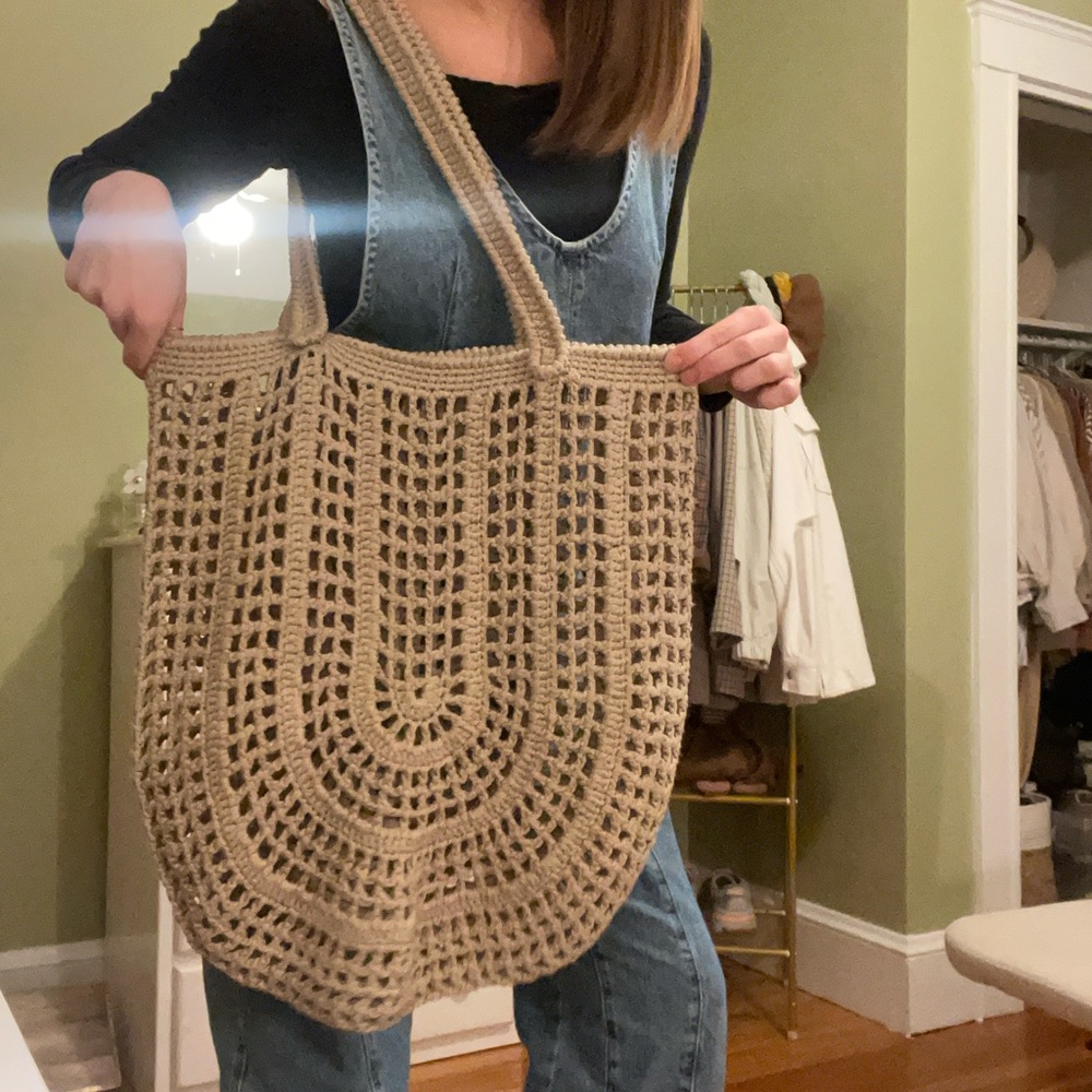 NEVER USED Mer Sea Knit Bag